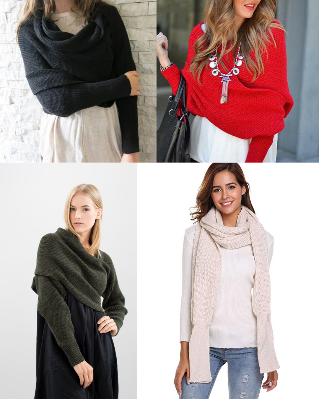 CozyWrap™ – Шалът 2-в-1, който се превръща в пуловер - Image 6