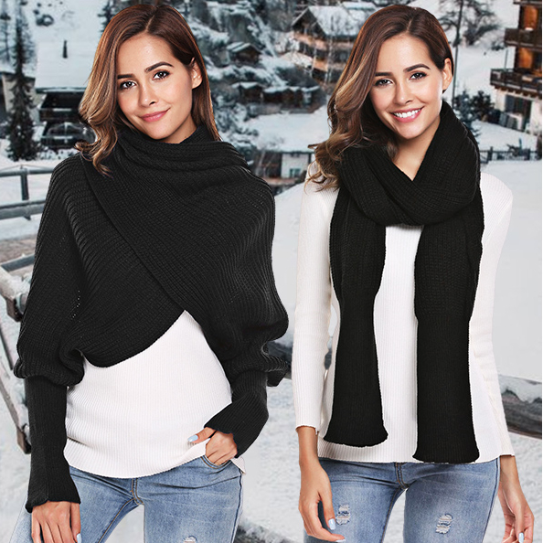 CozyWrap™ – Шалът 2-в-1, който се превръща в пуловер - Image 8