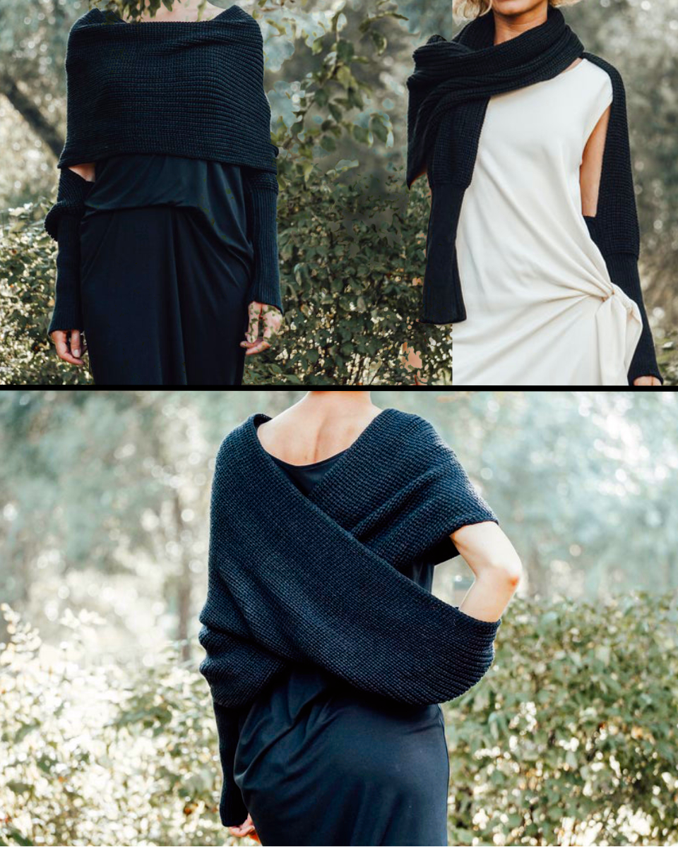 CozyWrap™ – Шалът 2-в-1, който се превръща в пуловер - Image 7