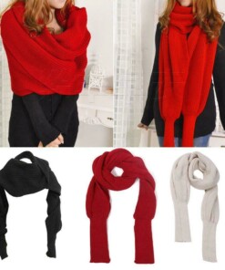Alternative view of CozyWrap™ – Шалът 2-в-1, който се превръща в пуловер