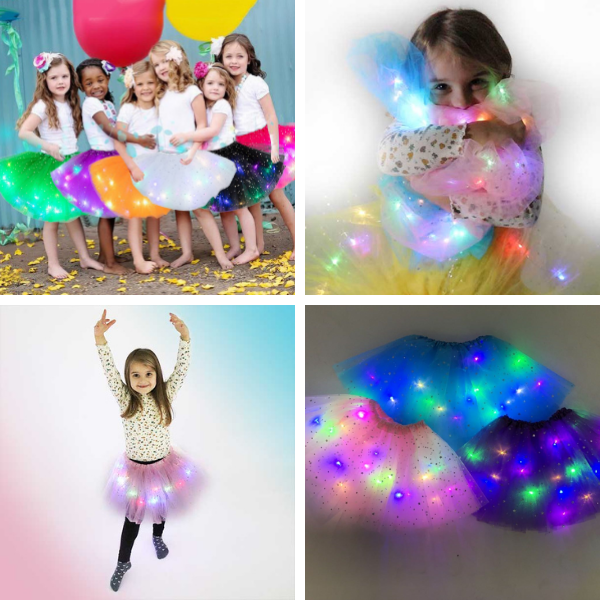 Пачка с многоцветни LED лампички