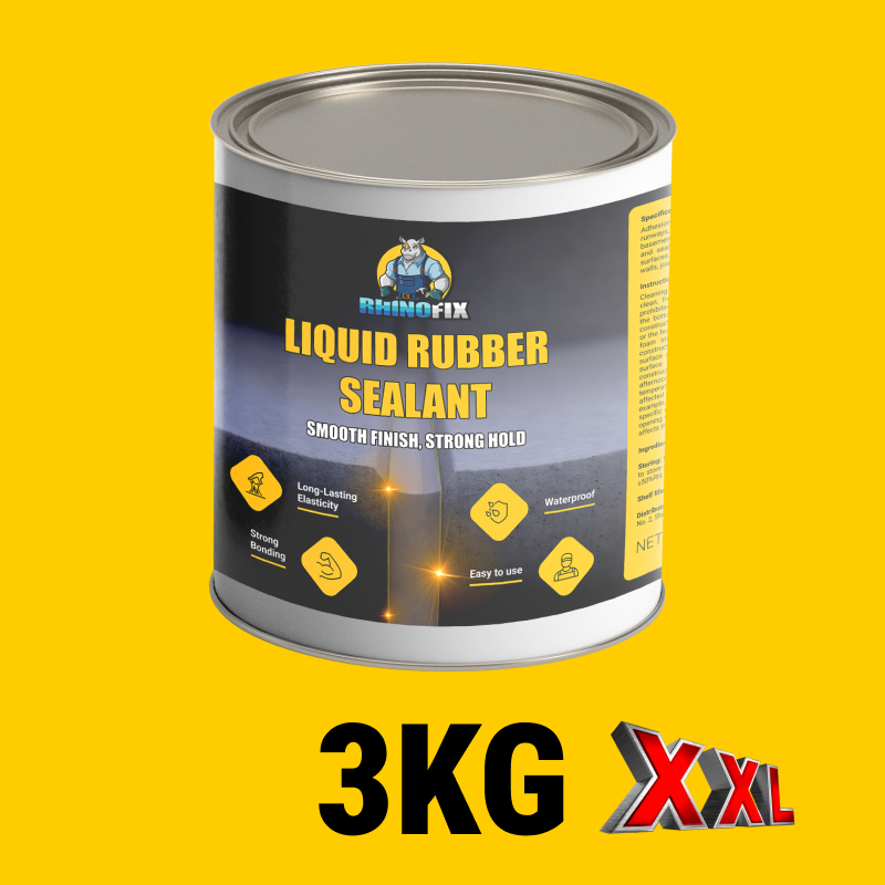 RHINOFIX GroutFlex – Течен гумен уплътнител за пукнатини, течове и хидроизолация (наличен в различни размери)