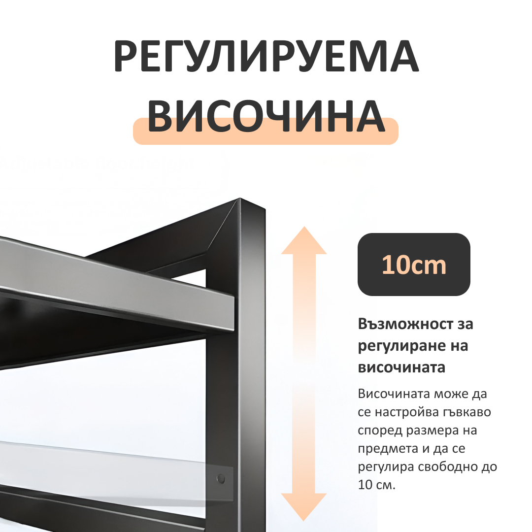 MicroRack – Разтегаем кухненски рафт, спестяващ място, за микровълнова, air fryer и още - Image 5