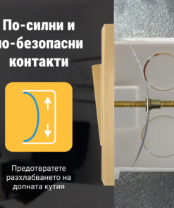 Alternative view of КОРИГИРАЩИ РЕШЕТКИ ЗА ЕЛЕКТРИЧЕСКИ КОНТАКТИ - КОМПЛЕКТ ОТ 20 (+20 винта) REMEROD™