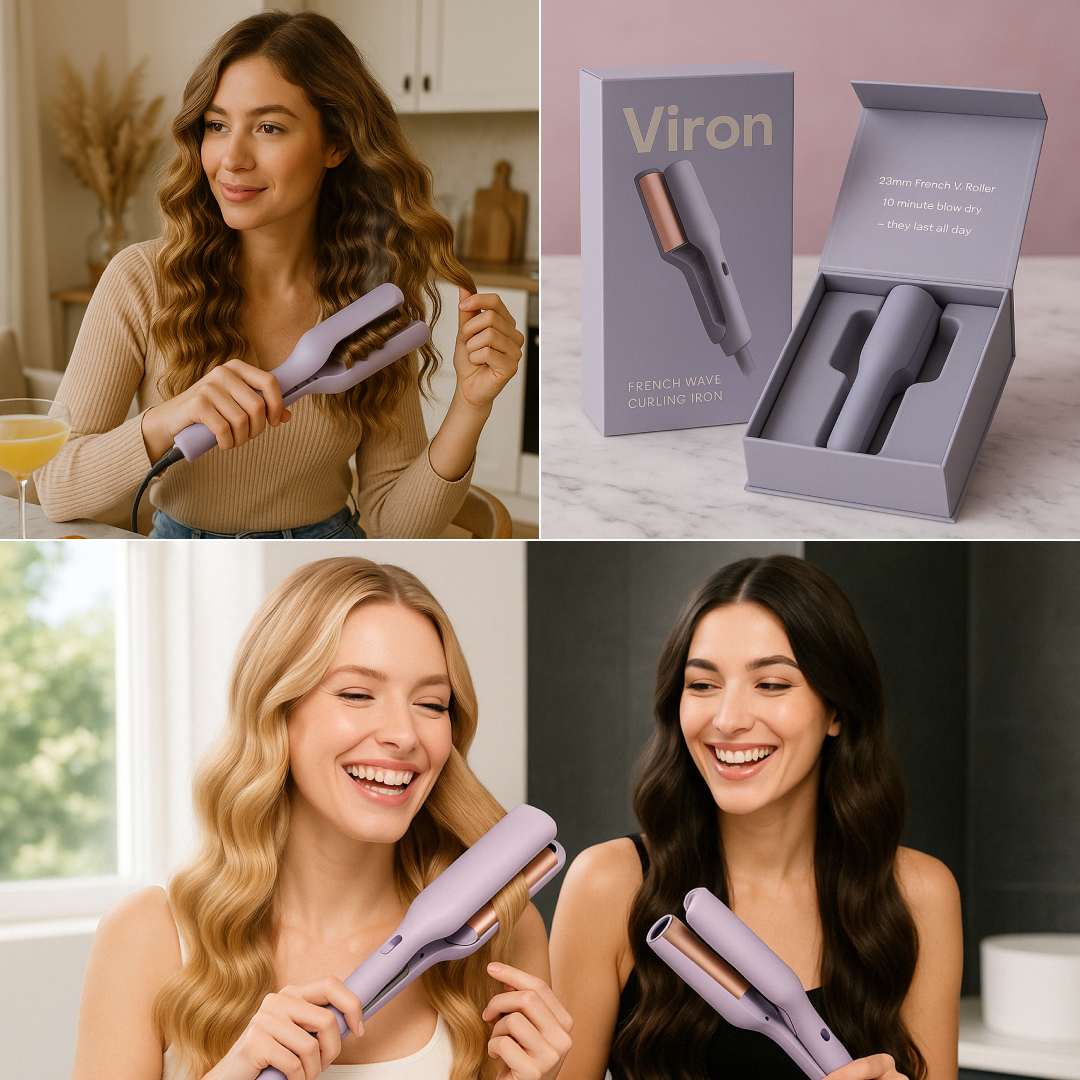 VIRON – създайте френски вълни за секунди и им се наслаждавайте през целия ден + ПОДАРЪК - Image 2