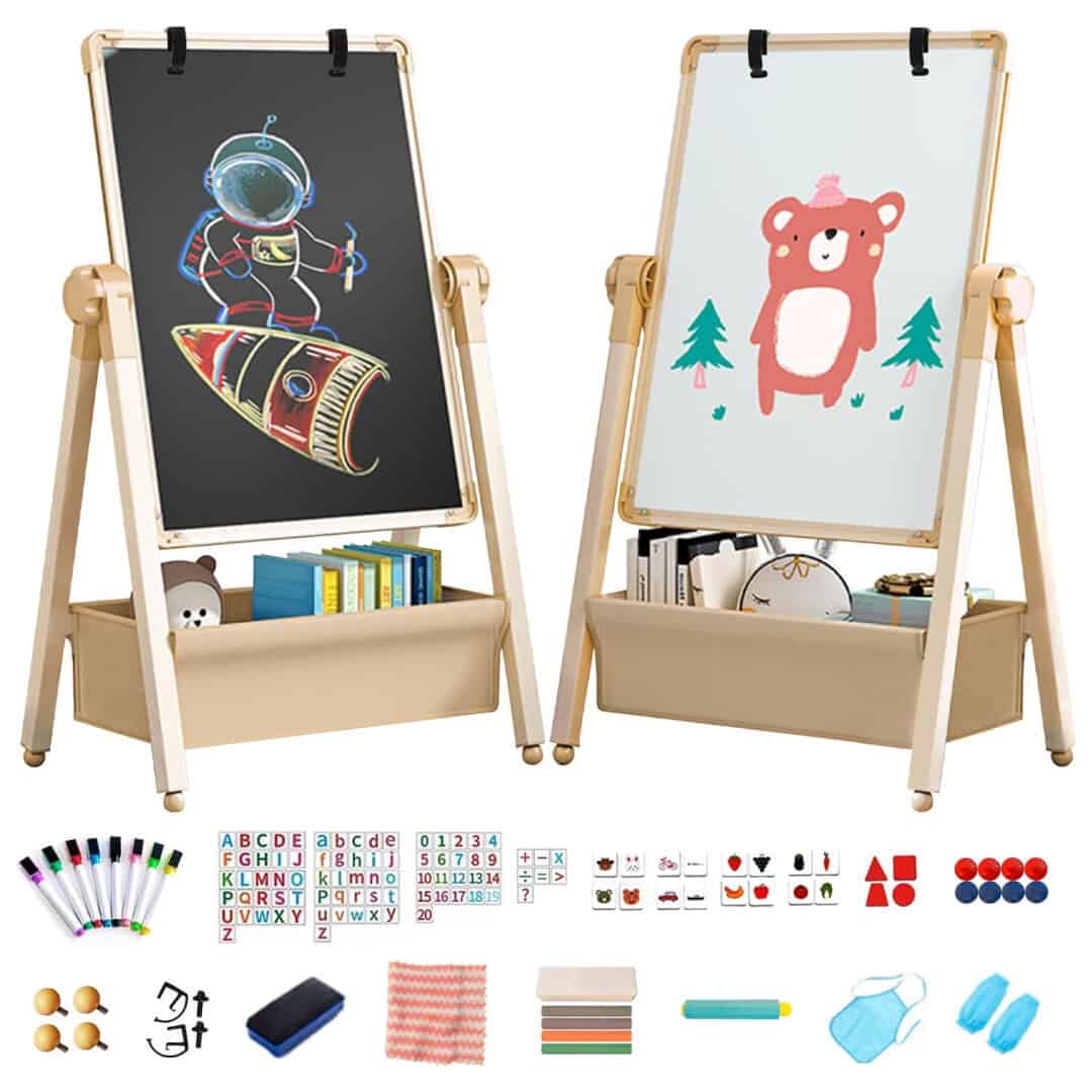 ArtBoard™ – Регулируема Художествена Стойка за Деца