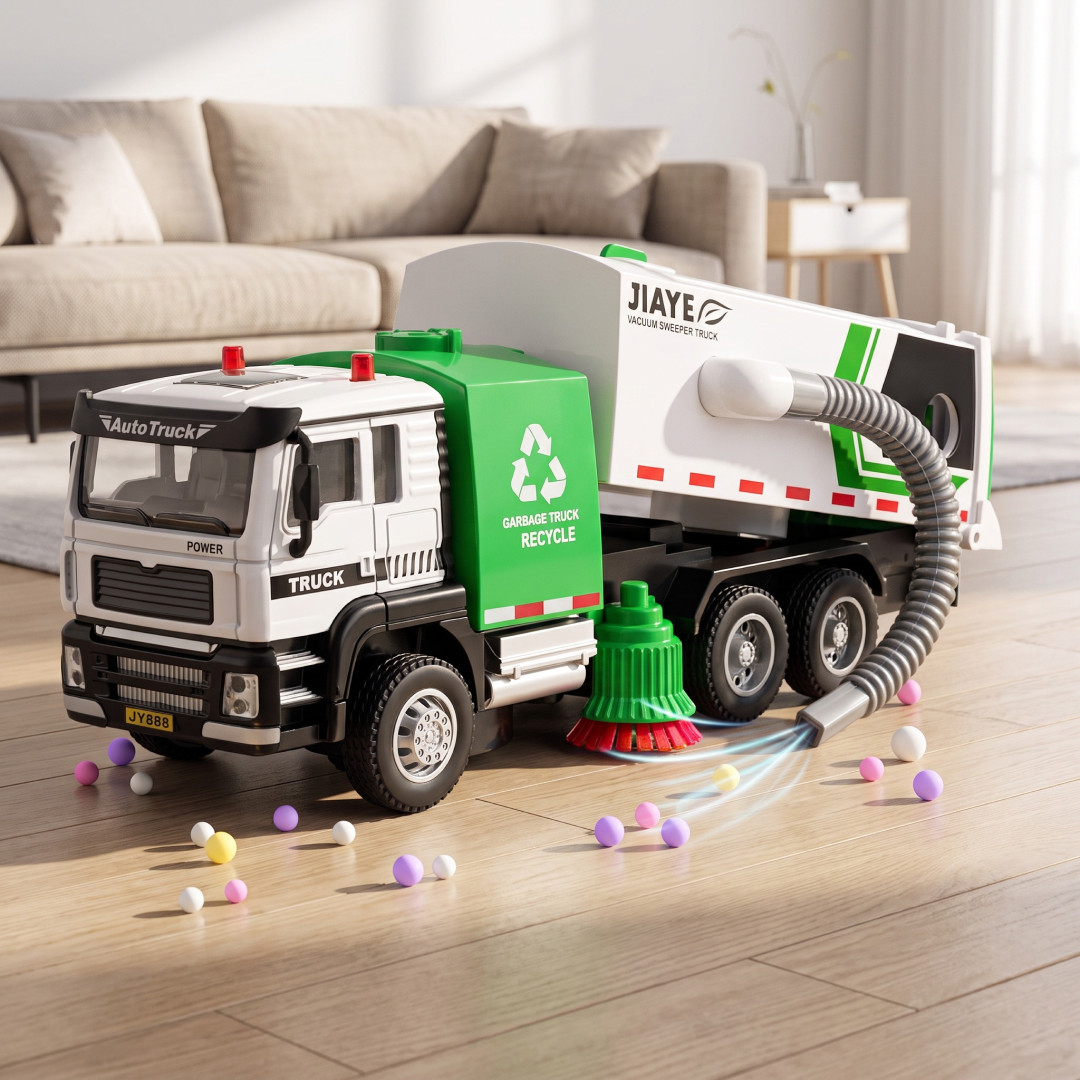 GarbageTruck™ – Цистерна с вакуумно засмукване със звуци и светлини - Image 4